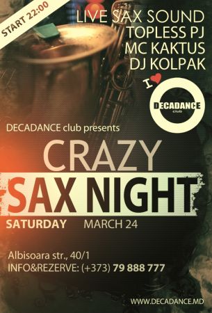 Crazy Sax Night