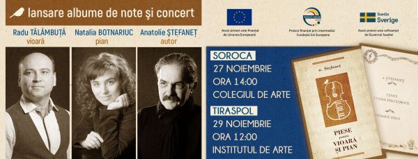 Lansare Album de Note si Concert (Tiraspol)