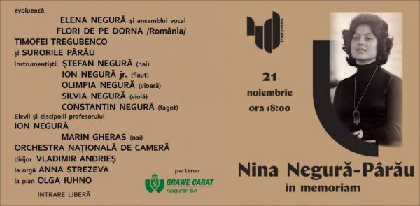 In memoriam - Nina Negura