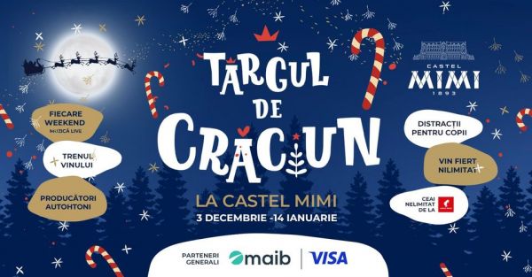 Târgul de Crăciun la Castel Mimi