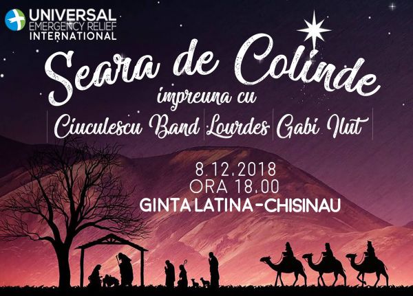 Seară de Colinde cu Ciuculescu Band & Lourdes & Gabi ILUT