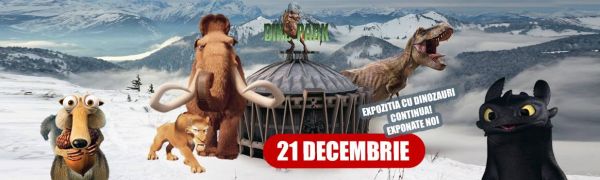 Epoca Glaciala - expozitie noua la Dino Park Moldova