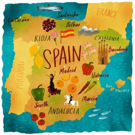 The evening of Spanish culture
