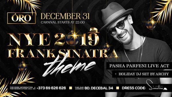 NYE 2019  Frank Sinatra Theme