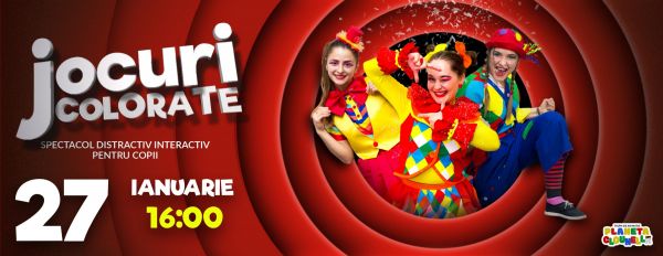 Jocuri Colorate - Spectacol de Animație pentru Copii