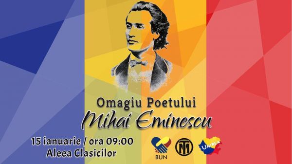 Omagiu poetului Mihai Eminescu