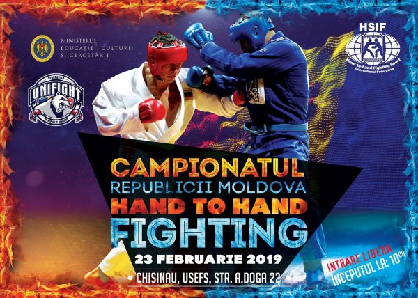 Campionatul Republicii Moldova la Hand to Hand Fighting 2019