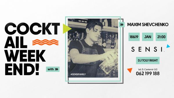 Maxim Shevchenko Cocktail Weekend