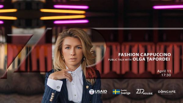 Fashion Cappuccino with Olga Tapordei
