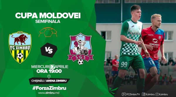 FC Zimbru - FC Sfântul Gheorghe | Cupa Moldovei, 1/2