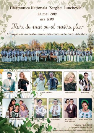 Concert "Flori de mai pe-al nostru plai"