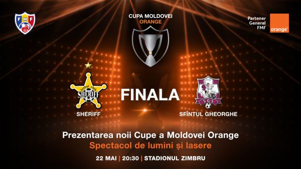 Финал Кубка Молдовы Orange: Sheriff - Sf. Gheorghe