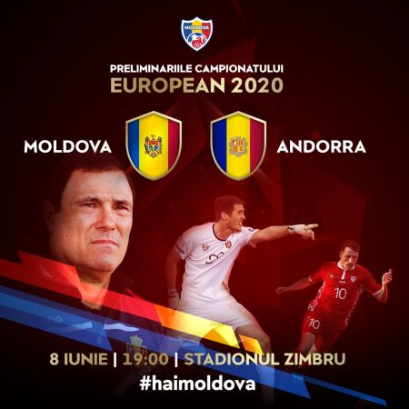 Moldova - Andorra / EURO 2020