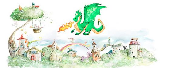 The tale of the dragon and the magic flower