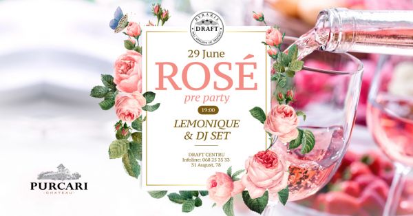 Rosé Pre Party & Lemonique