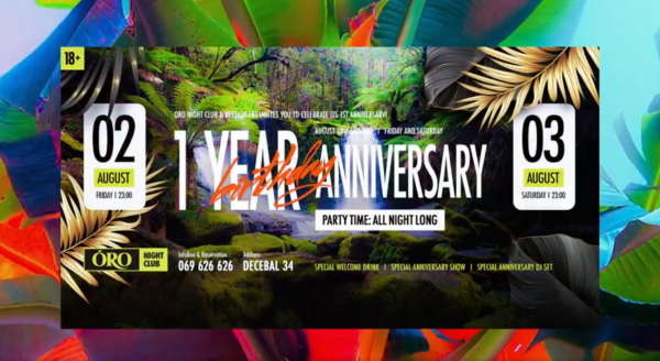 1 year birthday anniversary