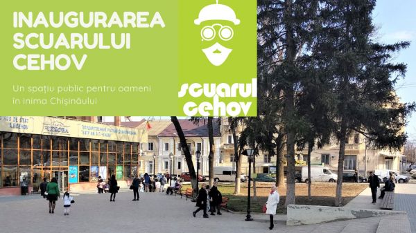 Inaugurarea Scuarului Cehov