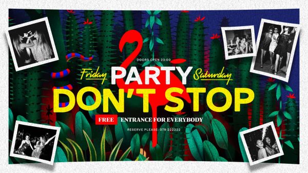 Party don’t stop