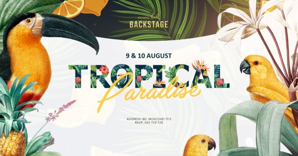 Tropical paradise party