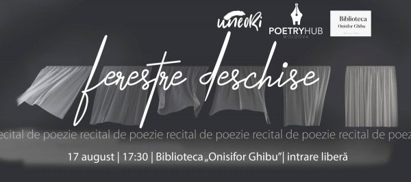 Ferestre deschise - recital de poezie