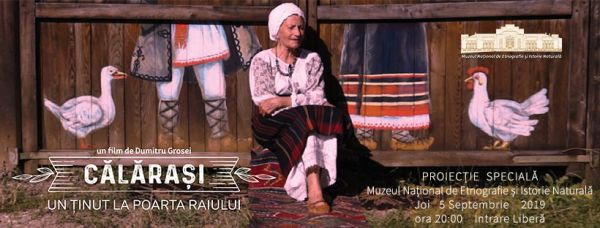 Proiecția filmului Călărași - un Ținut la Poarta Raiului