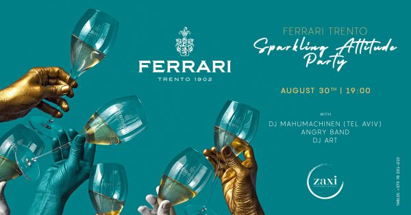 Ferrari Sparkling Attitude party