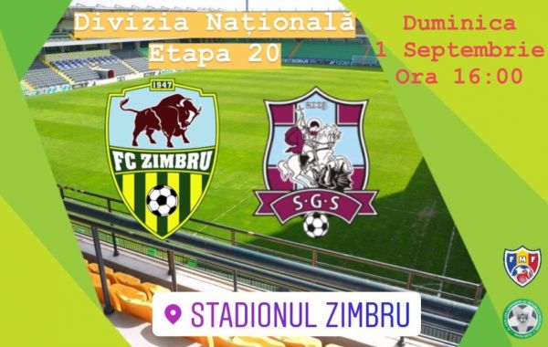 FC Zimbru - FC Sfantul Gheorghe