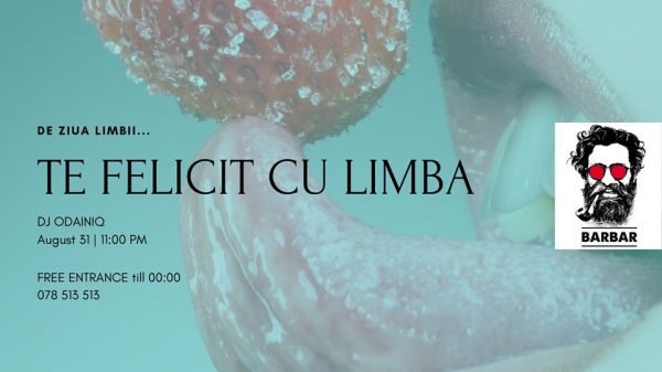 Te felicit cu limba!