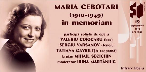 Maria Cebotari - in memoriam