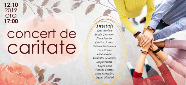 Concert de caritate "Cine,dacă nu tu?"
