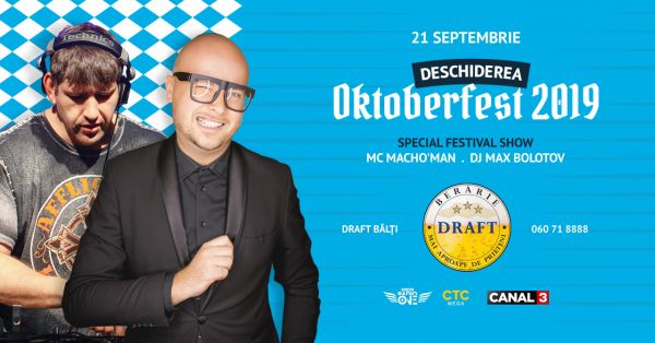 Deschiderea Draft Oktoberfest 2019