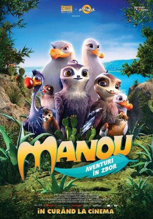 Filmul "Manou – Aventuri în zbor 2D (RO)"