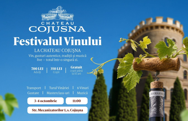 Фестиваль вина в Chateau Cojusna