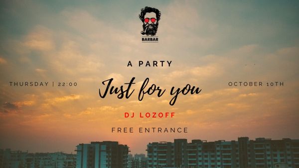 A party Just for you!