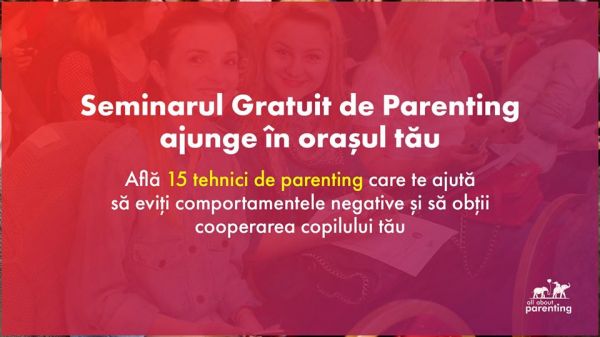 Seminar Gratuit de Parenting | 23 Noiembrie, Chişinău