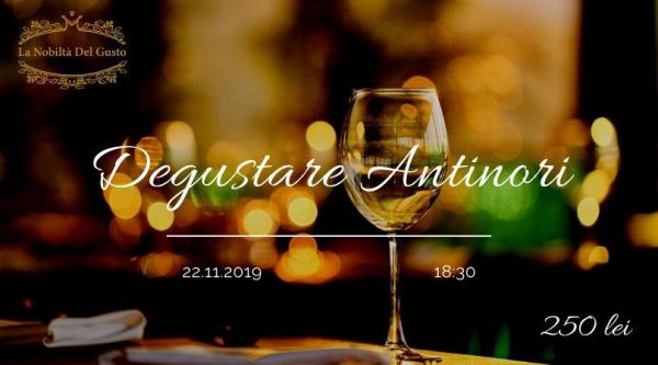 Antinori - Дегустация в итальянском стиле
