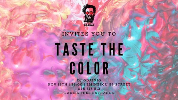 Taste the Color!