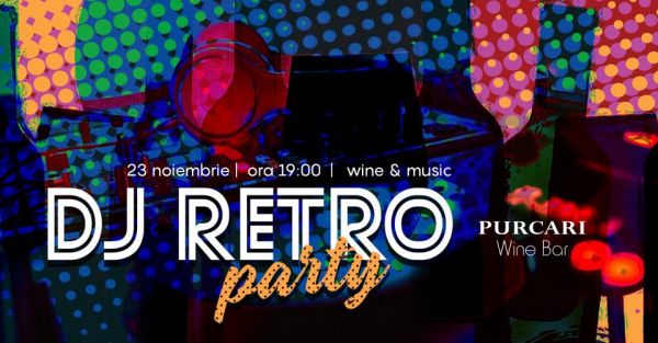 DJ retro wine party