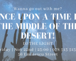 Once upon a time in the middle of the desert!