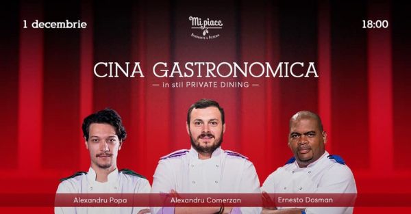 Seară gastronomică la Mi Piace