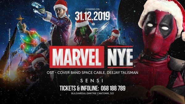 Marvel NYE | Space Cable (Live Band) & Dj Talisman