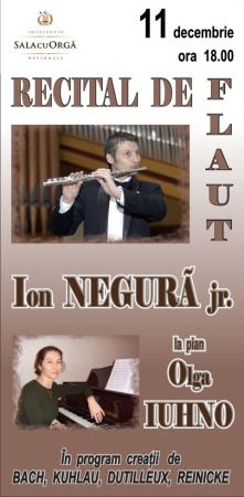 Flute Recital - Ion Negura Jr