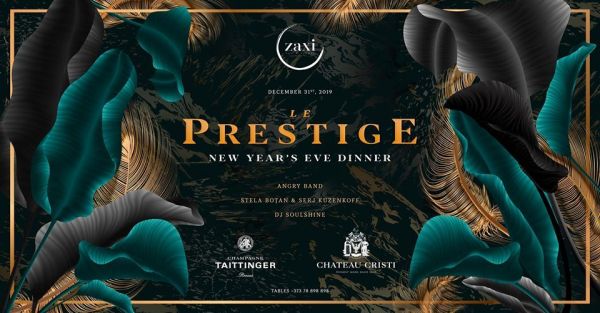 Le Prestige, New Year's Eve Dinner