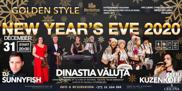 Golden Style New Year’s Eve 2020