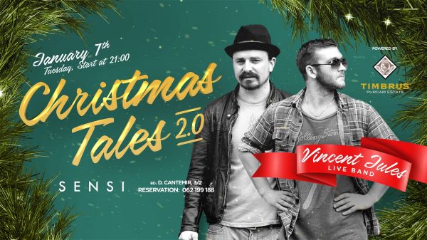 Christmas Tales 2.0 with Vincent Jules live band