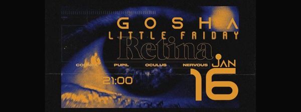 Little Friday with Gosha!