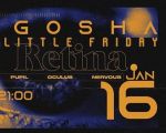 Little Friday with Gosha!