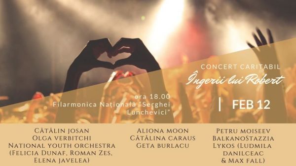 Concert caritabil "Îngerii lui Robert"