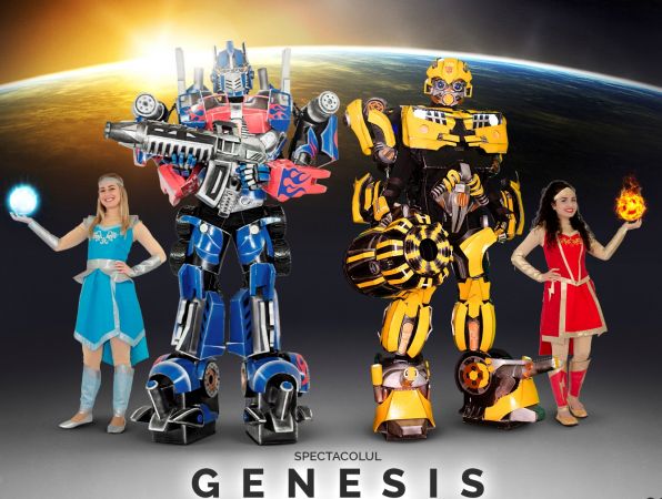 Genesis - Spectacol Interactiv de Animatie pentru copii realizat de Liga Robotilor | +5
