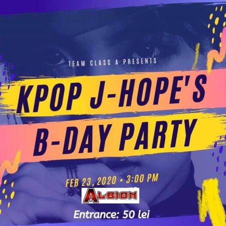 BTS JHope Birthday Kpop Party